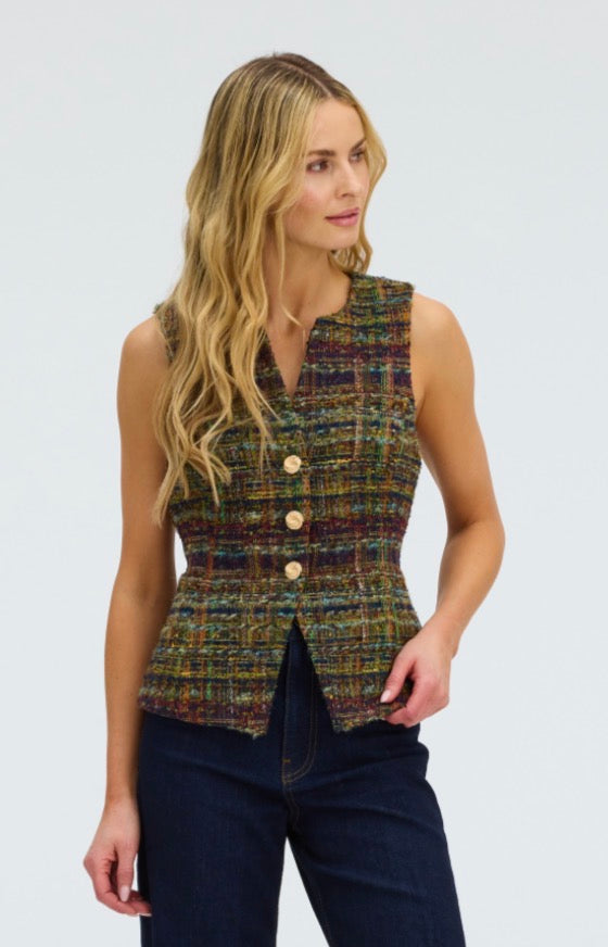 Tweed Oliver Vest