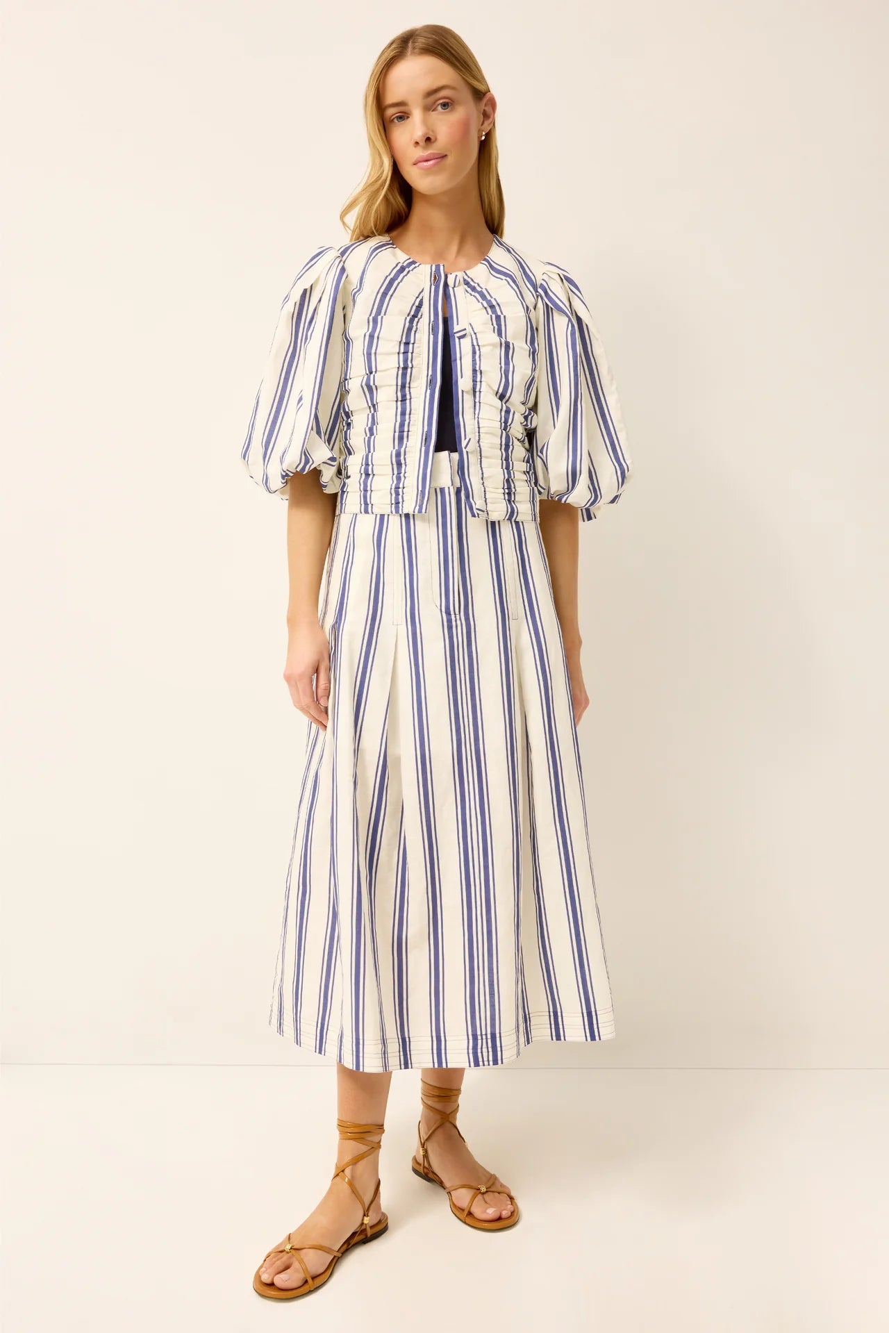 Faith Sailor Stripe Skirt