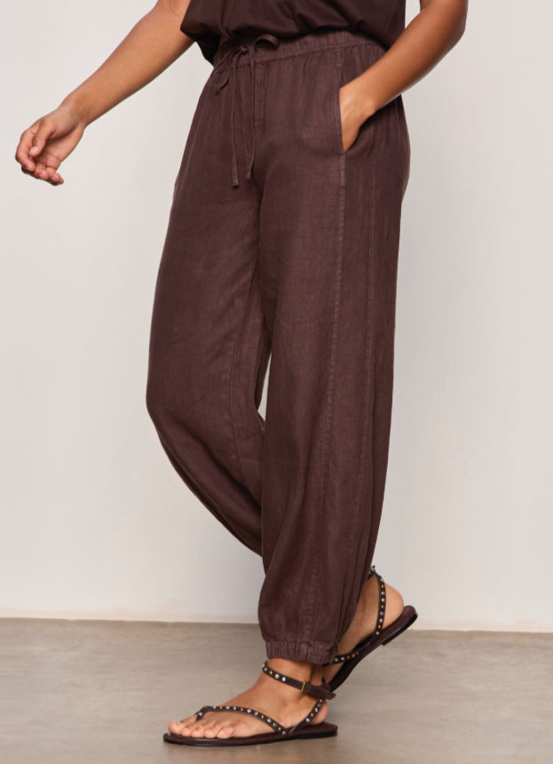 Melody Micro Linen Balloon Pant