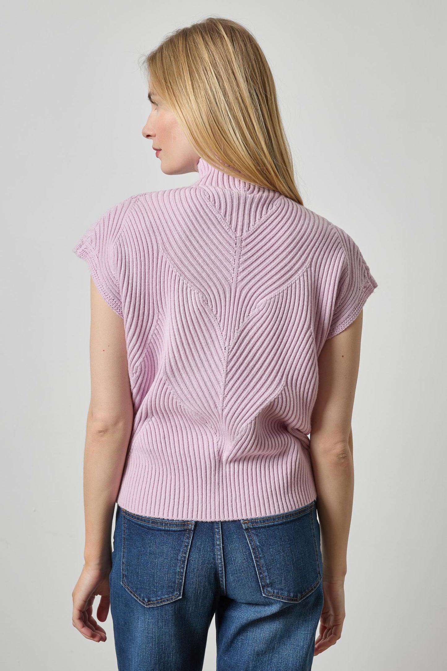 Cable Wedge Sweater