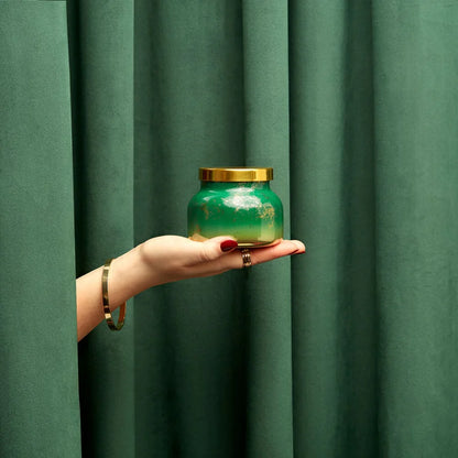 8oz Petite Glimmer Candle - Crystal Pine