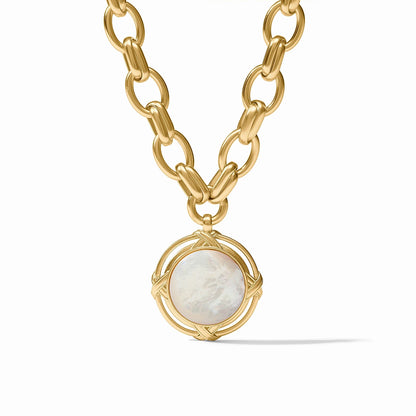 Mother of Pearl Essex Statement Necklace