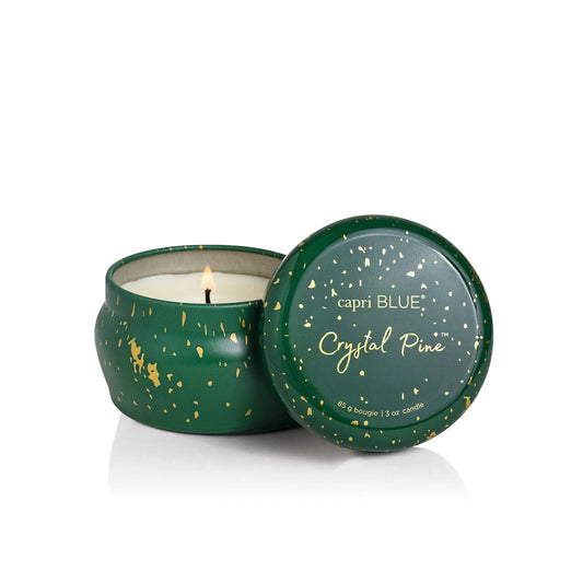 3 oz Mini Glimmer Tin - Crystal Pine