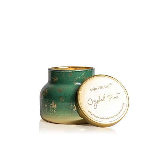 8oz Petite Glimmer Candle - Crystal Pine