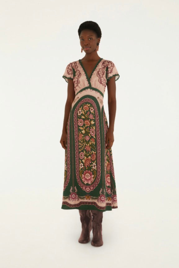 Daniela Green Maxi Dress