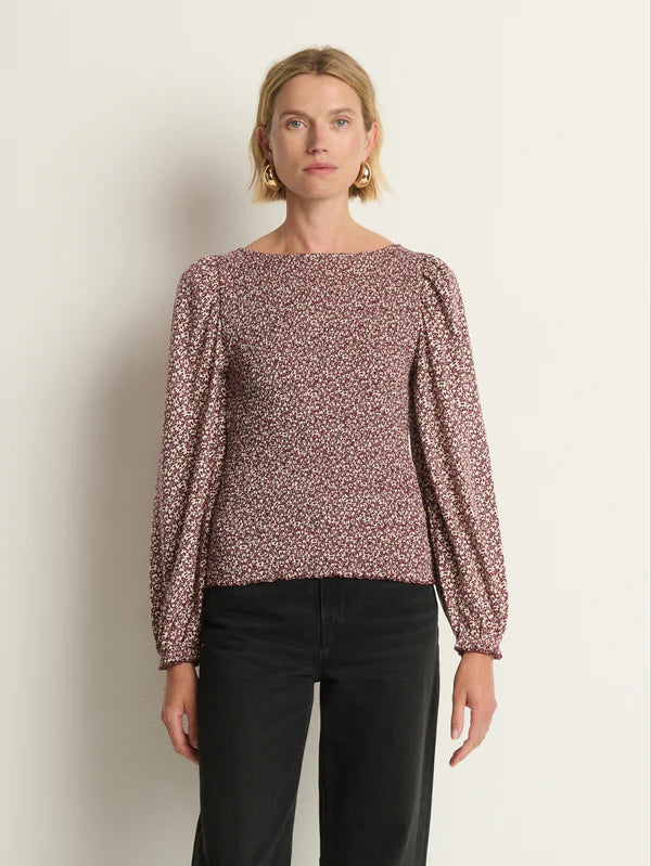 Aidan Smocked Blouse