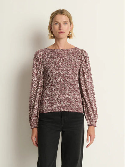 Aidan Smocked Blouse