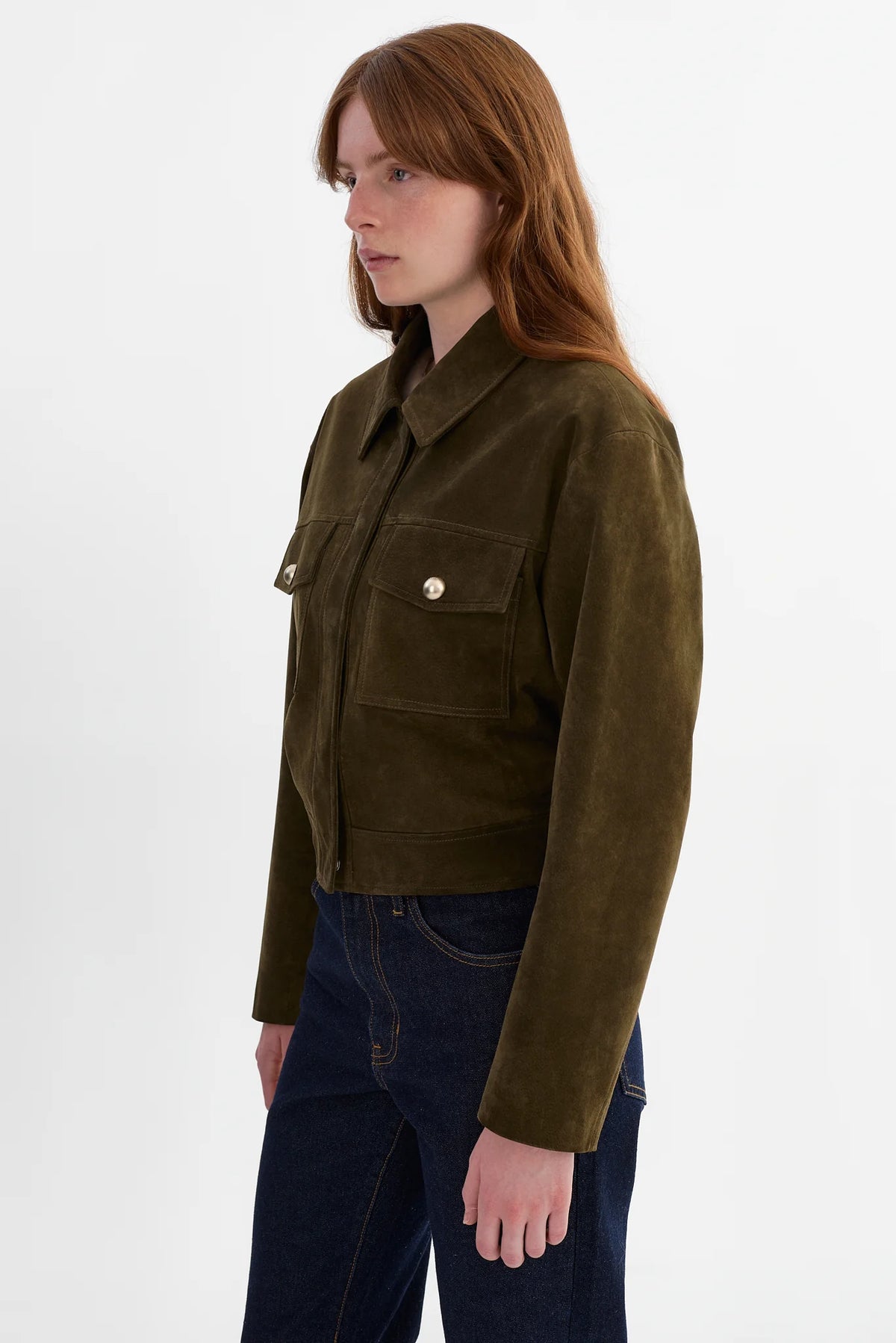 Merida Genuine Suede Shacket