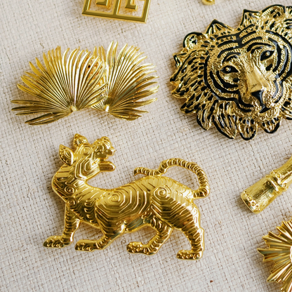 Tibet Tiger Interchangeable Belt Buckle