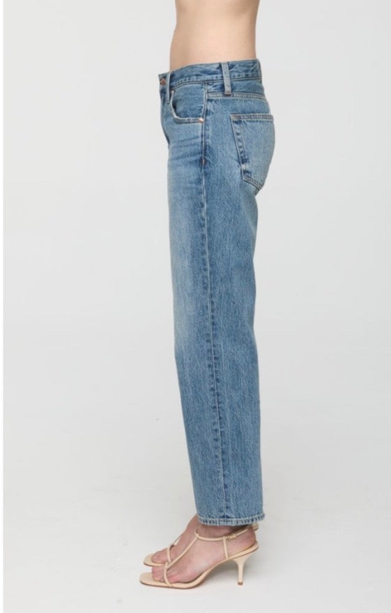 Issa Mid Rise Relaxed Ankle Straight
