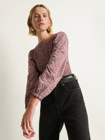 Aidan Smocked Blouse