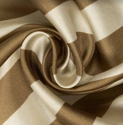 Stripes Silk Bandana