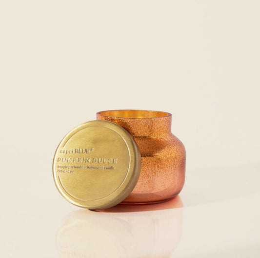 8oz Petite Glimmer Candle - Pumpkin Dulce