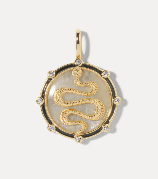 Harlow chain & Moonstone charm