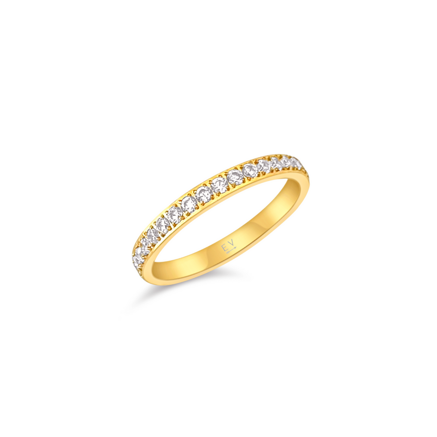 Velia Dainty Eternity Band Ring 6