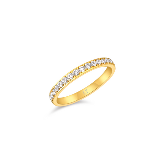 Velia Dainty Eternity Band Ring 6
