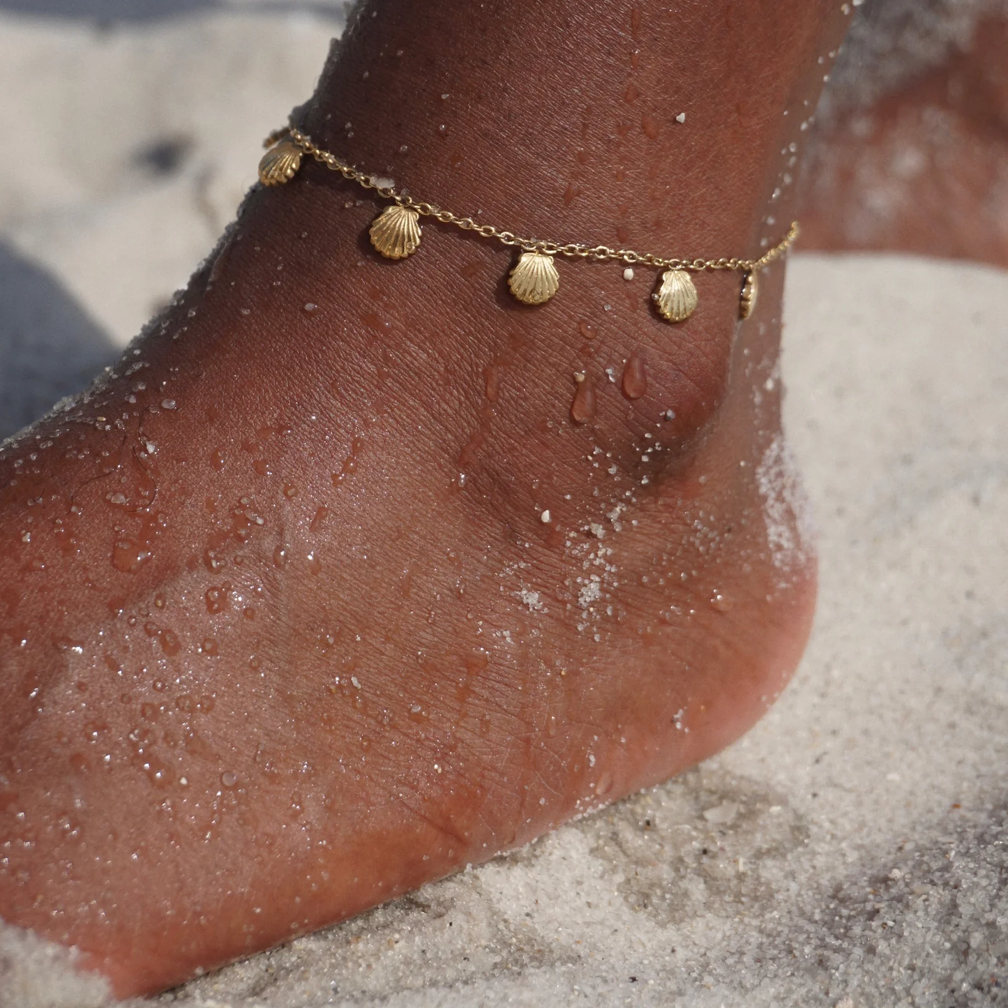Regina Shell Anklet