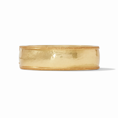 Cannes Statement Hinge Bangle Gold