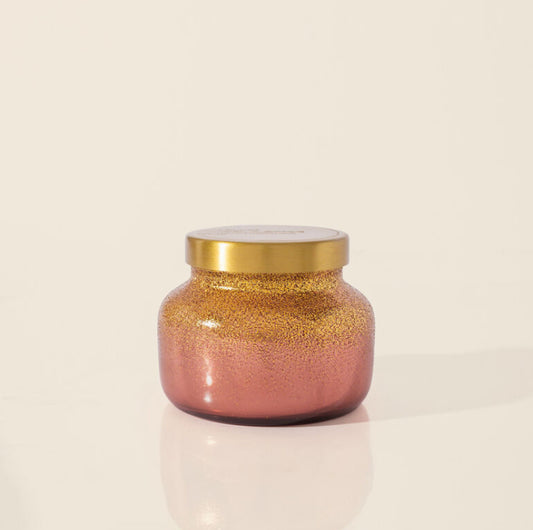 8oz Petite Glimmer Candle - Tinsel and Spice