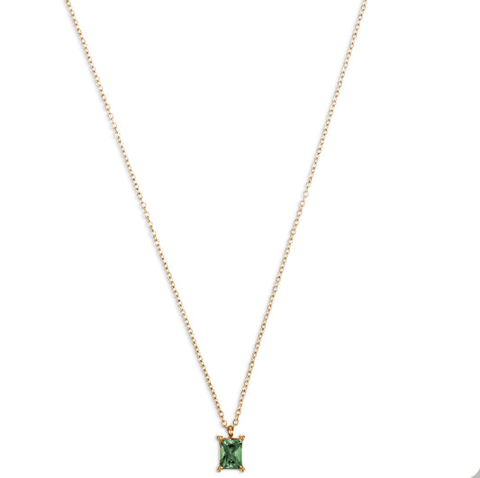 Bethany Baguette Necklace