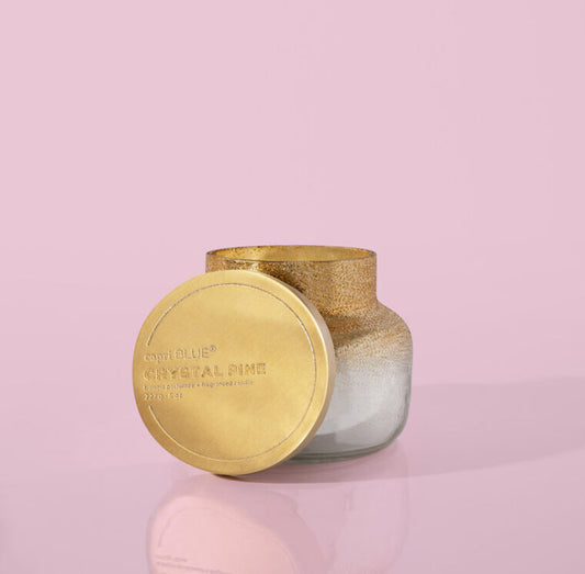 19 oz Glimmer Signature Candle - Crystal Pine
