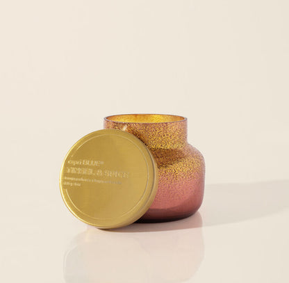 8oz Petite Glimmer Candle - Tinsel and Spice
