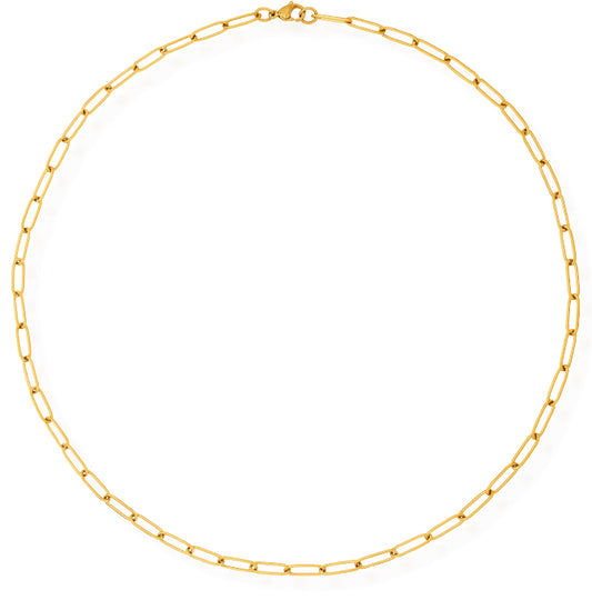 Jayden Paperclip Chain Necklace