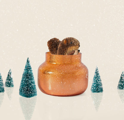 8oz Petite Glimmer Candle - Pumpkin Dulce