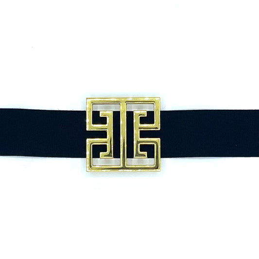 Belt Buckle Square Greek Key