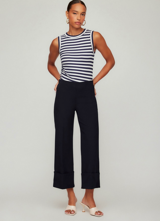 Regina Cuff Cropped Pants