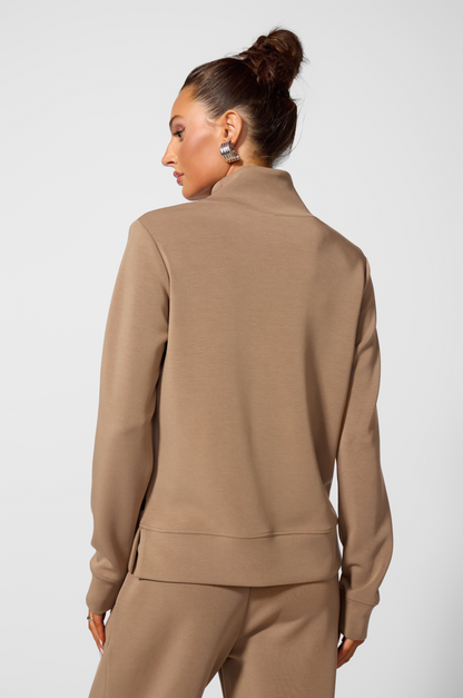 Dreamweave Mock Neck Sweatshirt