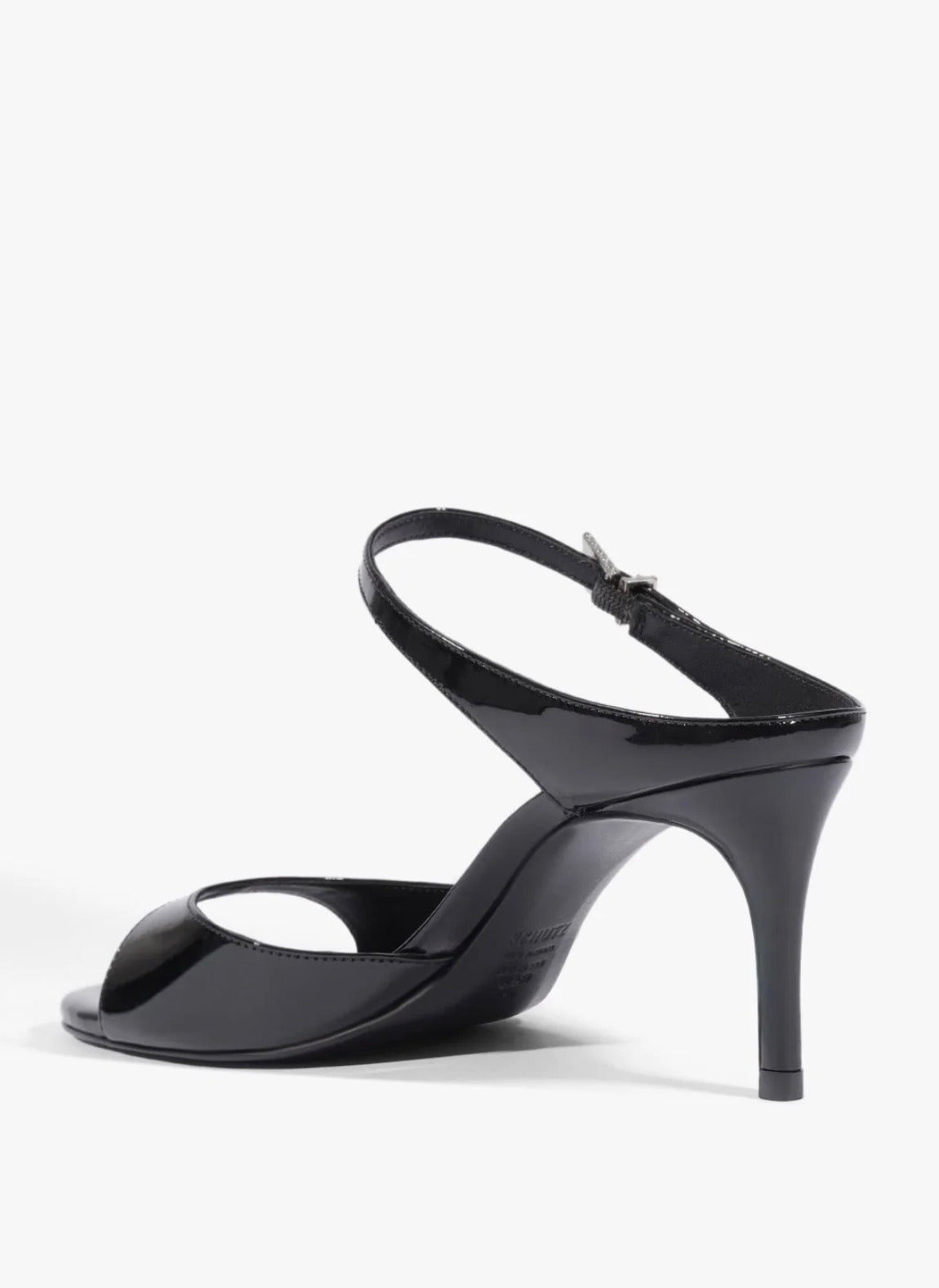 Lyra Mid Patent Leather Heel