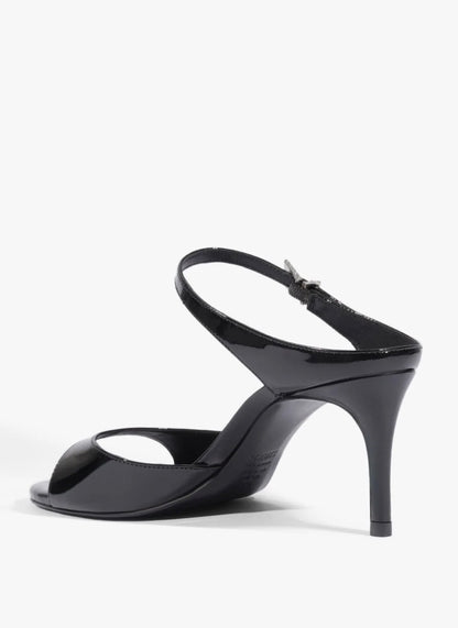 Lyra Mid Patent Leather Heel