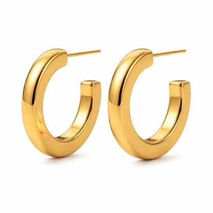 Ivonne Medium Hoop Earring