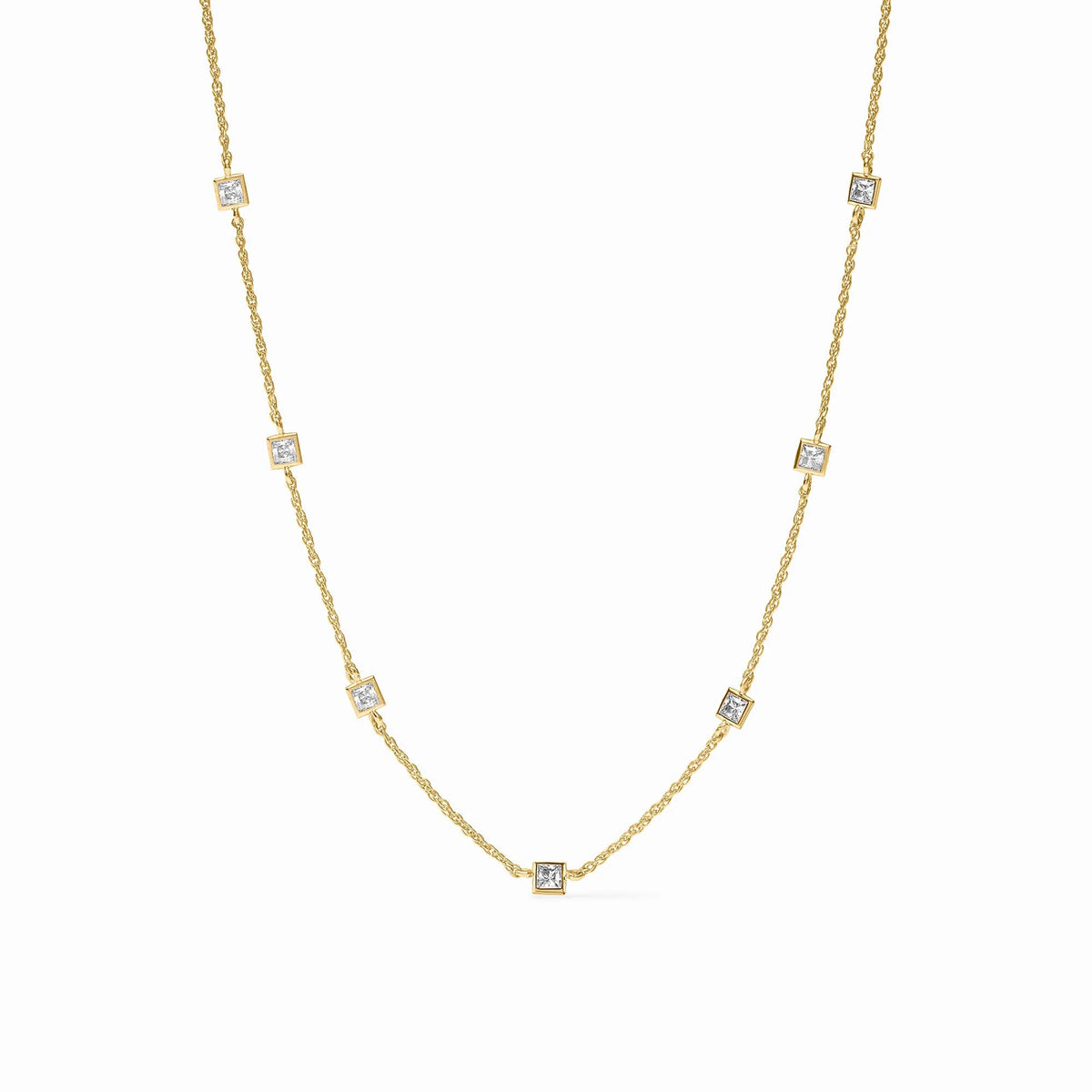 Jolie Delicate Station Necklace