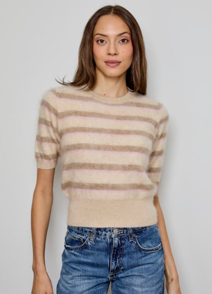 Stripe Brushed Sweater