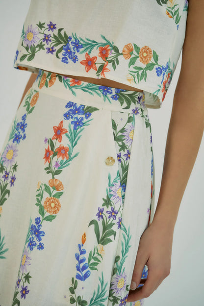 Floral Nemy Skirt