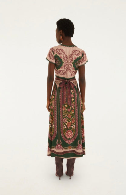 Daniela Green Maxi Dress