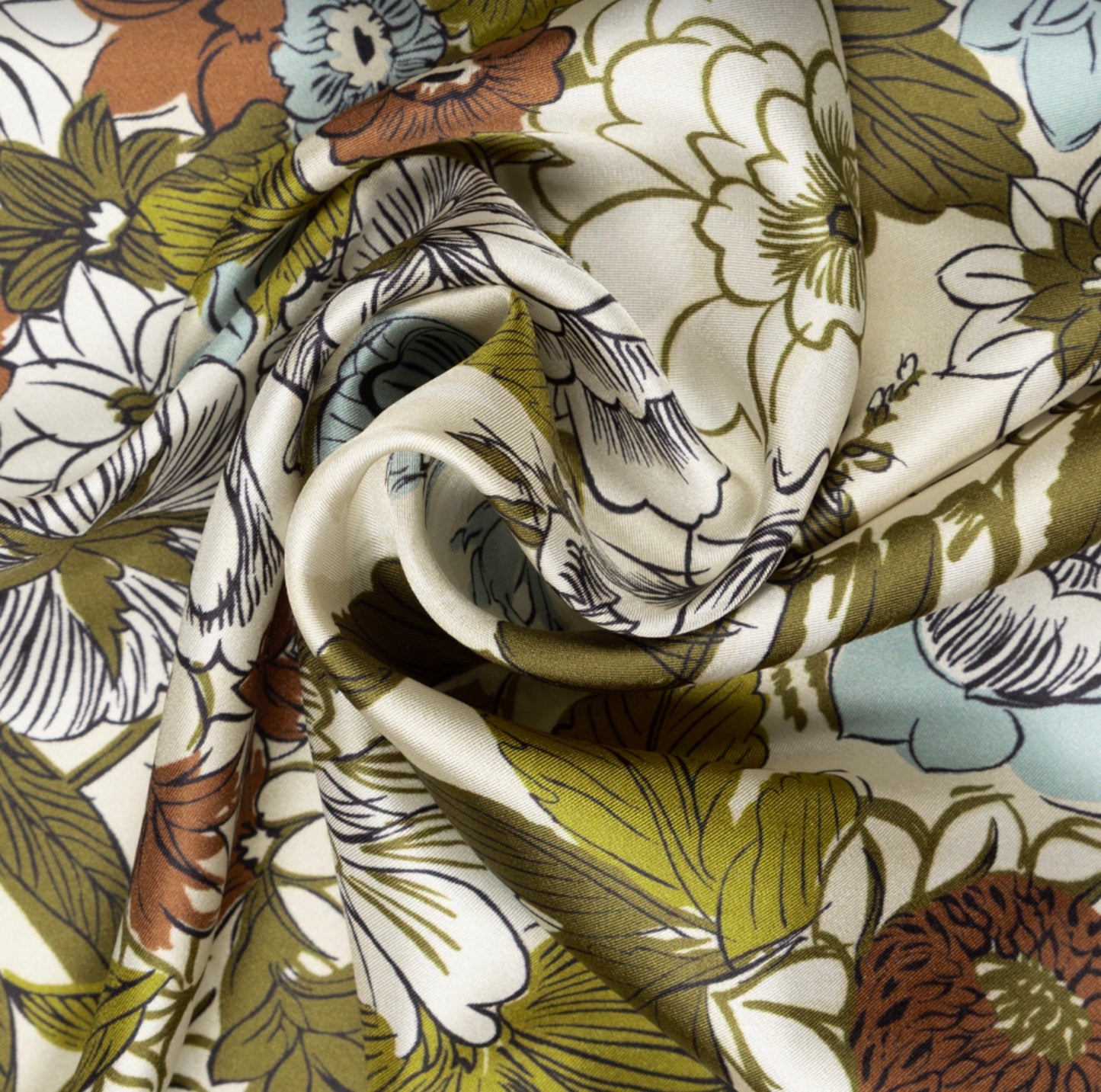 Vase Silk Square Scarf
