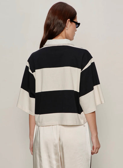 Embellished Polo Tee