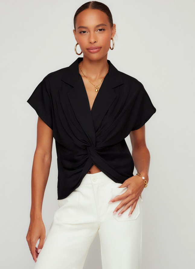 Lilian Twist Front Top