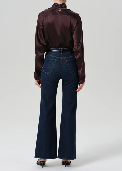 Kimberly 70s Flare in Dark Indigo