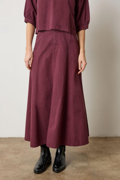 Seamed Maxi Skirt