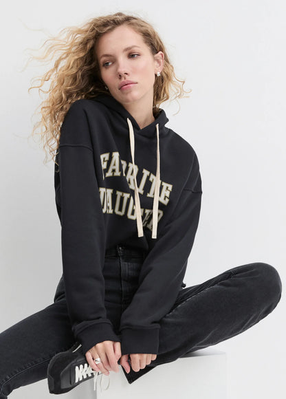 The Cropped Collegiate Hoodie