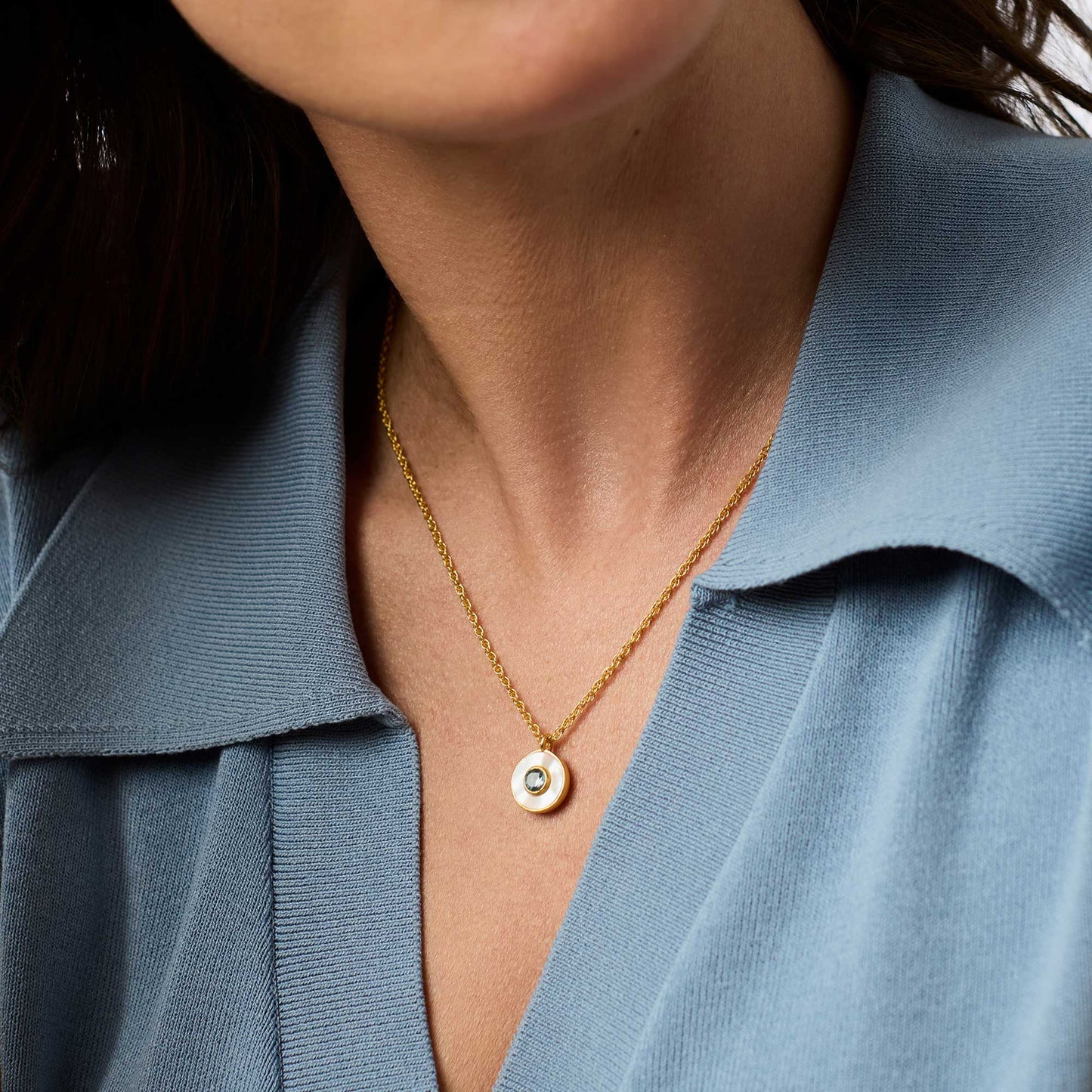 Colette Circle Delicate Necklace