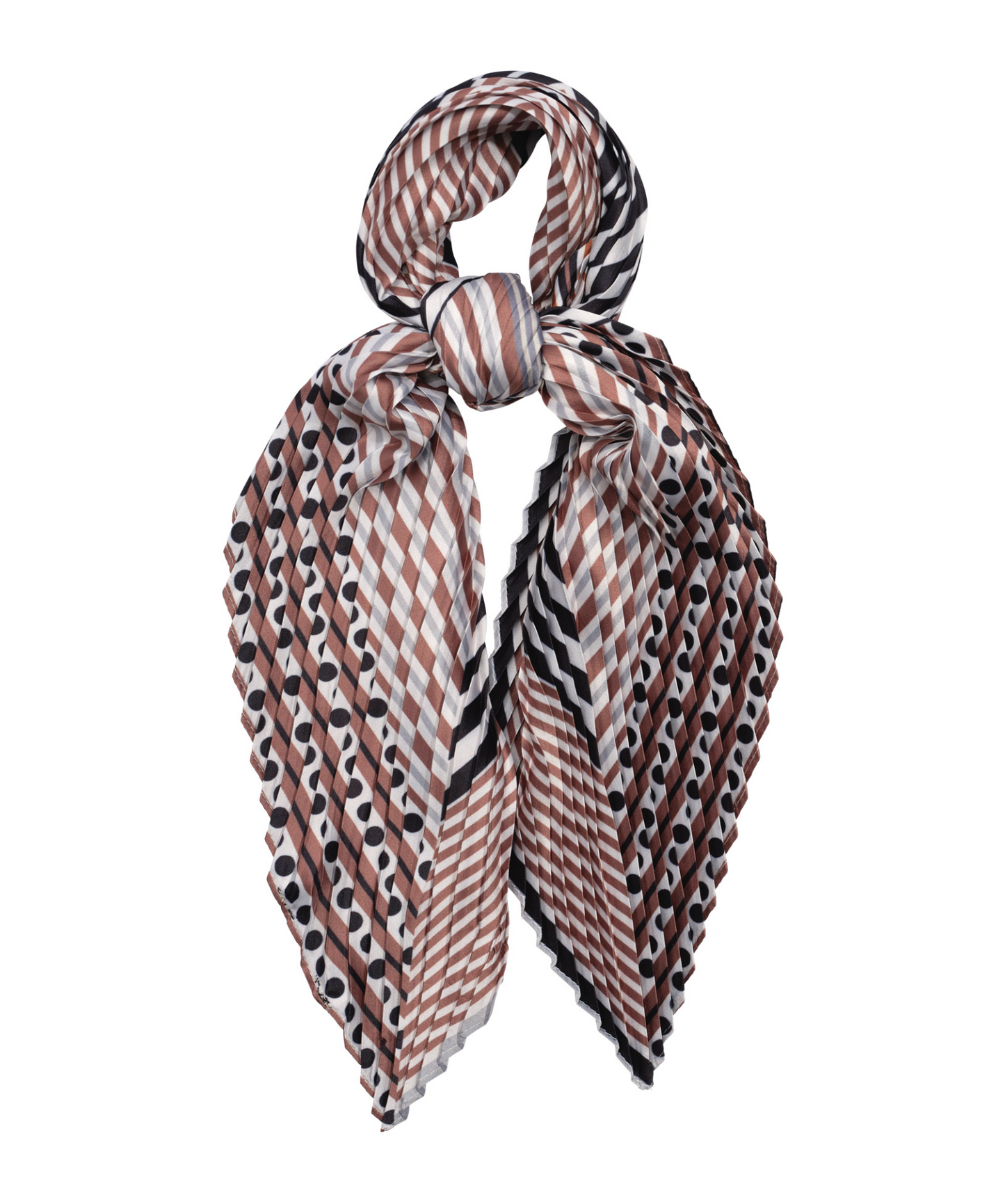 Downtown Pleated Diamond Bandana