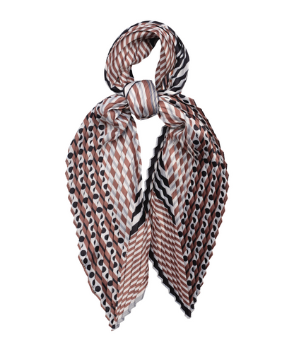 Downtown Pleated Diamond Bandana