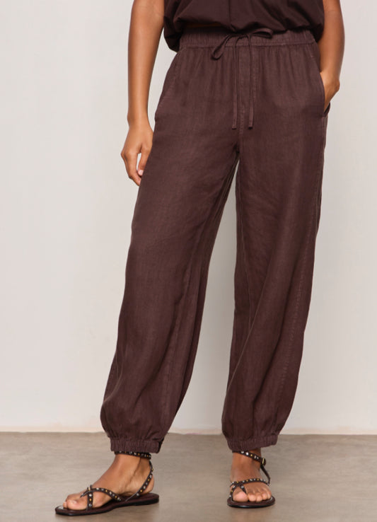 Melody Micro Linen Balloon Pant