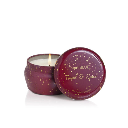 3 oz Mini Glimmer Tin - Tinsel & Spice